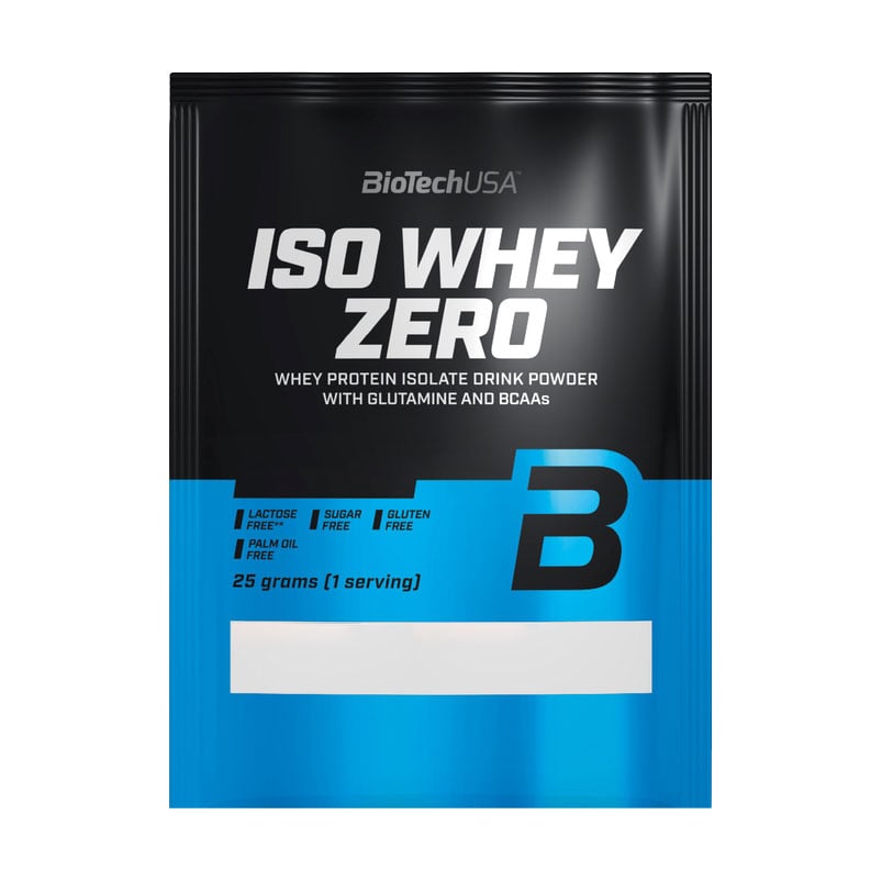 Протеїн BioTechUSA Iso Whey Zero Чорний бісквіт, в порошку, 25 г