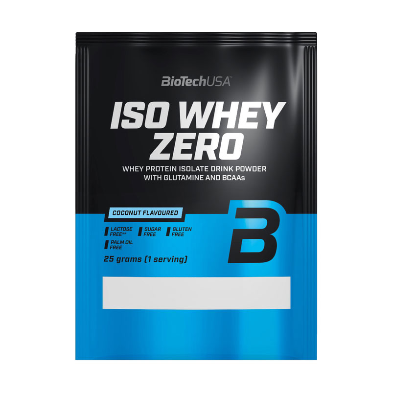 Протеїн BioTechUSA Iso Whey Zero Кокос, в порошку, 25 г