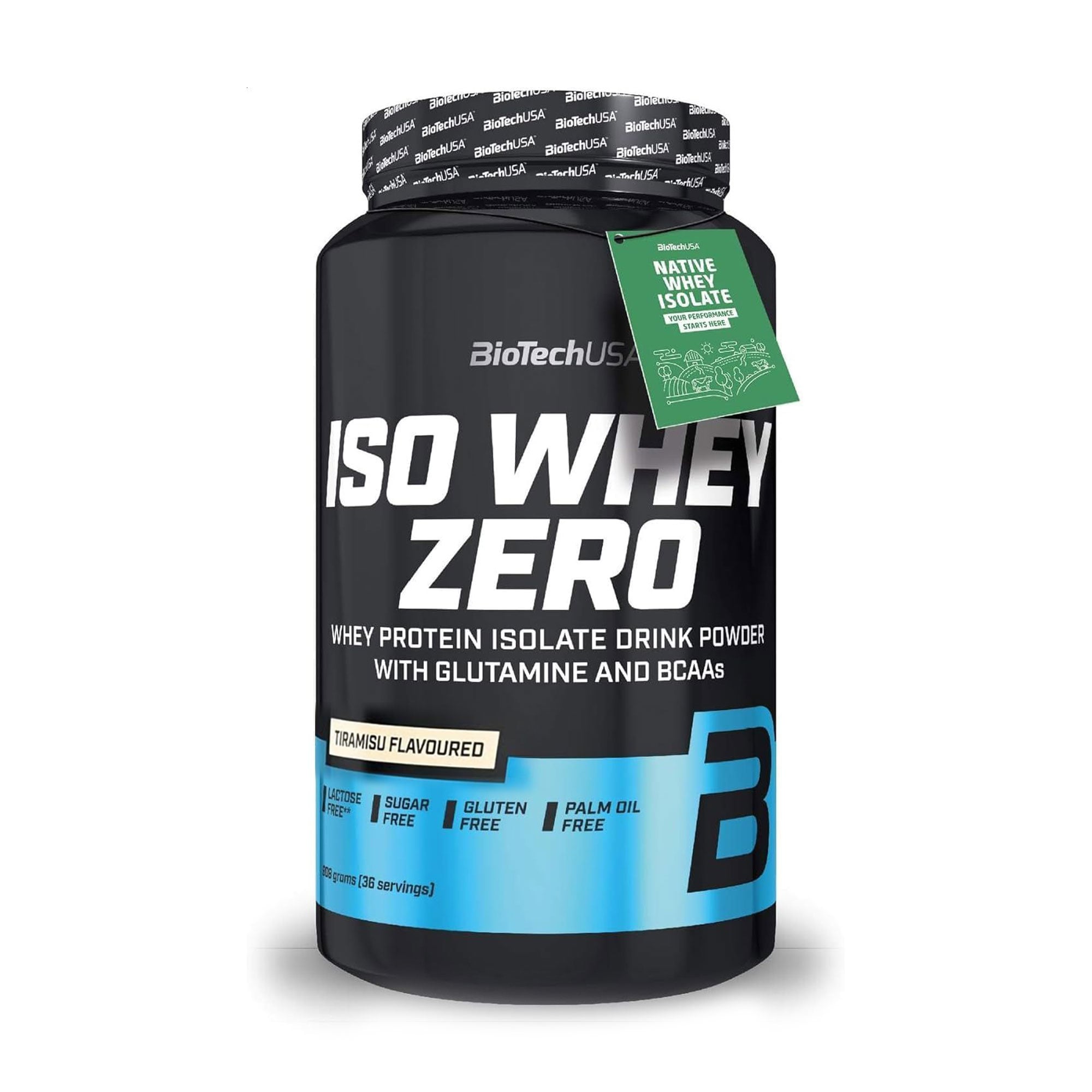 Протеїн BioTechUSA Iso Whey Zero Тірамісу, в порошку, 908 г
